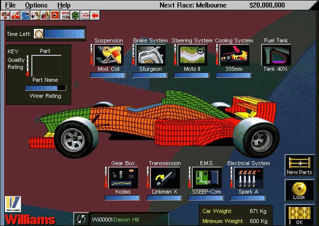 Grand Prix Manager 2 online formula one game