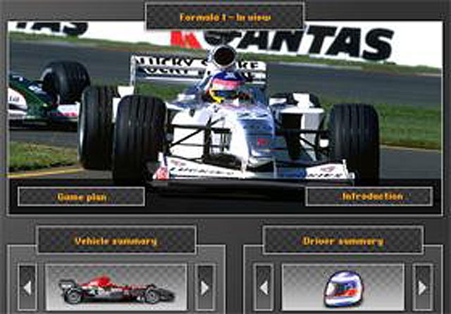 Speedcars formula one game